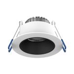 Led-Spot Ares Tief Weiß 6W 540lm 927-940 3CCT - mit Innenring Schwarz | Ausschnitt 68mm
