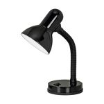 Eglo Tischlampe Basic Stahl Schwarz | IP20 - Geeignet für 1x E27 