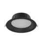 LED Deckenstrahler Mittel Einbau Schwarz 15W 1500lm 80D - 827-830-840 CCT | 176mm - Ausschnitt 150mm