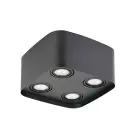 Eglo Decke Spot Arenzano Stahl Schwarz 18.8W 1380lm - 830  | Dimmbar - Geeignet für GU10