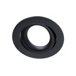 Einbau Spot Vision MR16 schwenkbar Schwarz | Ausschnitt 69mm - GU10 Sockel