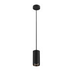 SLV Numinos Phase M Suspension Luminaire Aluminium Noir 20.1W 1955lm 24D - 930 Blanc Chaud | Meilleur Rendu De Couleur - Dimmable 