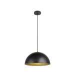 SLV Forchini M 40 Suspension Luminaire Échantillon Noir | Convient pour 1x E27 