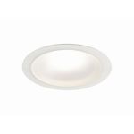 Sylvania Spot Encastrable LED Start 205 Aluminium Blanc 20W 2100lm 74D - 830 Blanc Chaud | Diamètre 205mm - IP54 - Dimmable