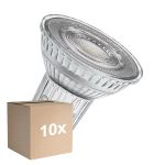 Lot 10x Ledvance LED PAR16 GU10 Réflecteur 7W 575lm 36D - 940 Blanc Froid | Meilleur Rendu De Couleur - Dimmable - Remplacement 80W