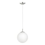 Eglo Suspension Luminaire Rondo Échantillon Nickel Satiné | Convient pour E27