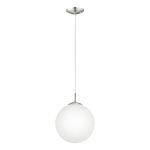 Eglo Suspension Luminaire Rondo Échantillon Nickel Satiné | Convient pour E27