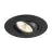 SLV New Tria 75 Spot Aluminium Noir Ronde 8.3W 705lm 38D - 927 Blanc Très Chaud | Diamètre 75mm -  Meilleur Rendu De Couleur - Dimmable 