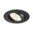 SLV New Tria 68 Spot Aluminium Noir Ronde 8.3W 705lm 60D - 927 Blanc Très Chaud | Diamètre 68mm -  Meilleur Rendu De Couleur - Dimmable 