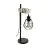 Eglo Lampe De Chevet Townshend 5 Échantillon Bois Noir | IP20 - Convient pour 1x E27 