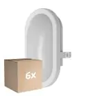 Lot 6x Ledvance Hublot LED Blanc 11W 800lm - 840 Blanc Froid