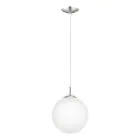 Eglo Suspension Luminaire Rondo Échantillon Nickel Satiné | Convient pour E27